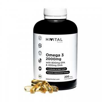 HIVITAL OMEGA 3 2000 MG  200 CÁPSULAS