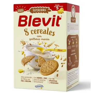 BLEVIT SF 8 CER.GALLETA 500G
