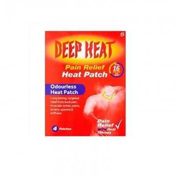 DEEP HEAT 4 PARCHES REGULAR