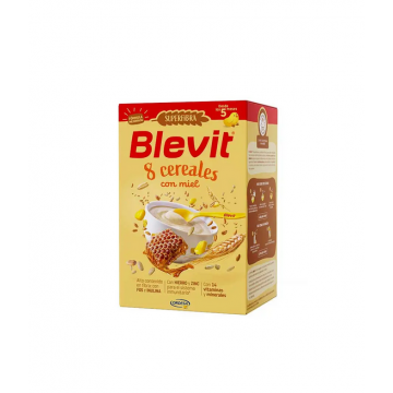 BLEVIT SF 8 CEREALES MIEL 500G