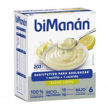 BIMANAN 6 NATILLAS SABOR LIMON 50 G