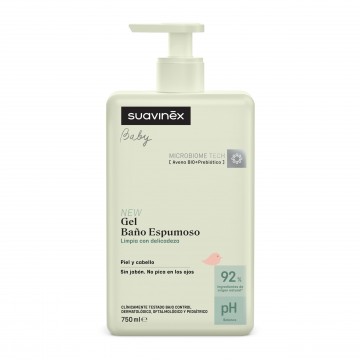 SUAVINEX GEL CHAMPU ESPUMOSO 750ML