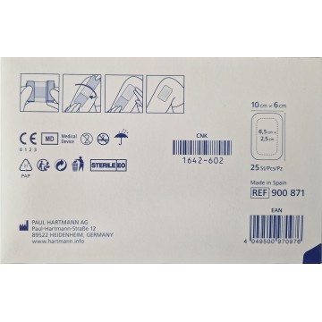 APOSITO COSMOPOR E 10X6 CM 10 UD