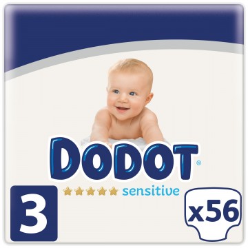 DODOT SENSITIVE VALUE PACK T-3 56 UDS