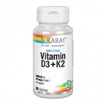 SOLARAY VITAMINA D3+ K2 60...