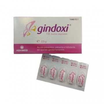 GINDOXI 10 OVULOS VAGINALES