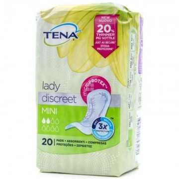 TENA LADY COMPRESAS MINI 20 UD