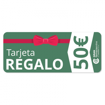 Tarjeta regalo 50 euros