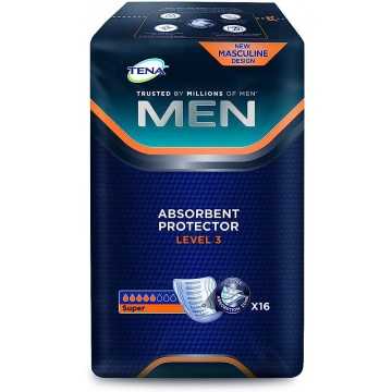 TENA FOR MEN COMPRESA LEVEL...