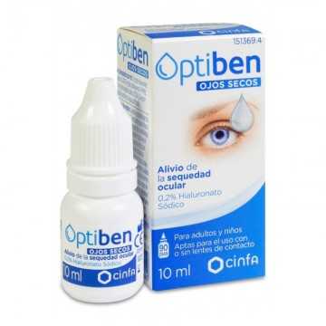 OPTIBEN OJOS SECOS GOTAS 15ML